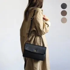 Ense(アンサ) / flap shoulder S フラップショルダーバッグ