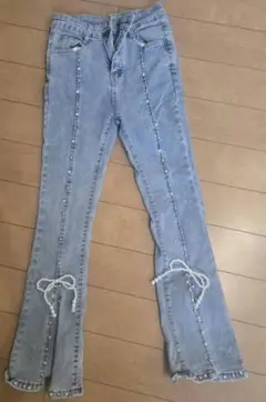 apres jour センターシームパールデニム