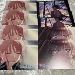 アオのハコ 特典 リンクイラストカード セット　蝶野雛　ポストカード