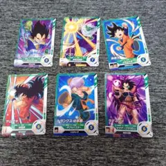 ドラゴンボールダイバーズ　６枚セット