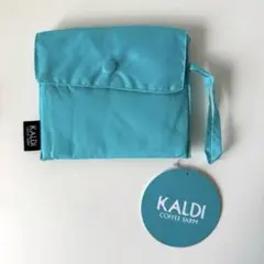 【新品・未使用】カルディエコバッグ＊ブルー
