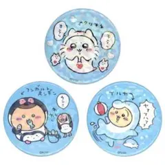 ちいかわ水族館 ホログラム缶バッジコレクション 3個