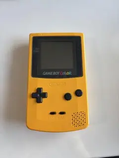 【ジャンク品】Nintendo 任天堂　ゲームボーイカラー　イエロー