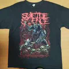 Suicide Silence ビンテージグラフィックTシャツ ブラック