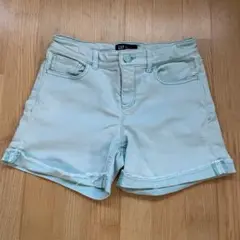 GAP 水色 ミディショートパンツ 10
