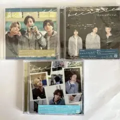 because timelesz CD 3形態