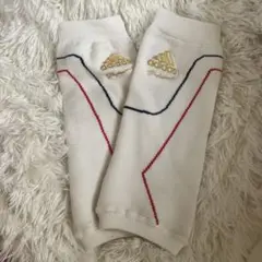 adidas ホワイト レッグウォーマー　野球　ゴルフ