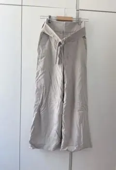 ミラオーウェン　レディース　リネン　パンツ　0 Sサイズ