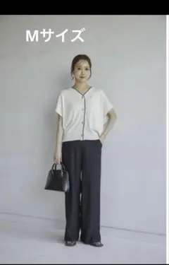 新品!mysa closet レースパンツ M 田中里奈 しまむら ブラック 黒