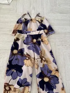 花柄セットアップ