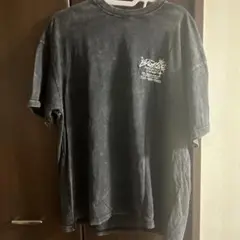 SPINNSダークグレー Tシャツ グラフィックプリント