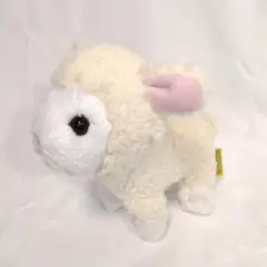 サンレモン 子ひつじ ぬいぐるみ マスコット 中古