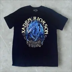 Dragon graphicTシャツブルーアイズy2k魔法龍