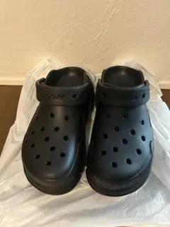 クロックス　バブルクラッシュクロッグ　ブラック　23cm