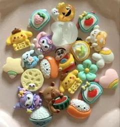 デコパーツ　色々ミックス　22個セット