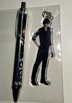 舞台刀剣乱舞 燭台切光忠 アクリルキーホルダー ボールペン 東啓介