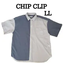 【CHIP CLIP】 半袖 半袖シャツ 春夏 古着 LL 韓国 ストリート