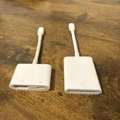 Apple正規品 HDMI Lightning 2ポート&SDカードリーダー