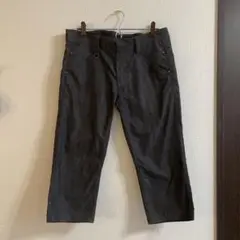 ニコル　クロップドジーンズ　黒　メンズ