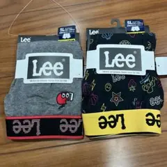 Lee 前開きボクサーブリーフ　5L 2枚セット