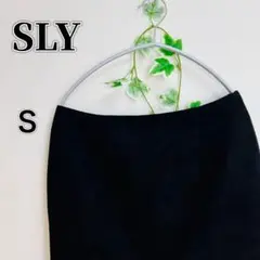 美品✨ SLY スライ ブラック タイトスカート ミニ丈 Sサイズ