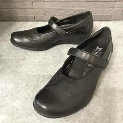良品✨【メフィスト】本革 コンフォートシューズ EU4 23.5cm ストラップ