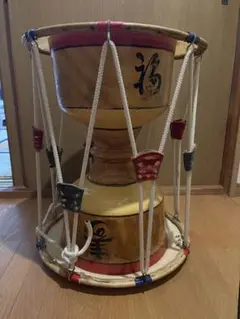 韓国太鼓 チャング チャンゴ 打楽器 直径約40cm バチ付き　ケース無 Yahoo!オークション -「チャンゴ」の落札相場・落札価格