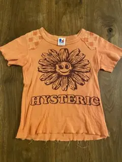 HYSTERIC GLAMOUR ダメージ系花柄Tシャツ サイズ110
