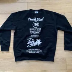DOUBLE STEAL ブラック スウェット