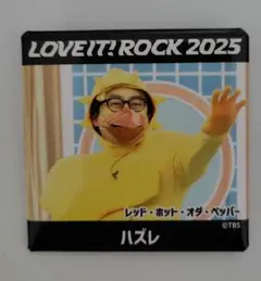 ラヴィットロック　 2025 レッド・ホット・オダ・ペッパー　缶バッジ