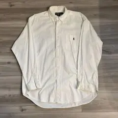 POLO RALPH LAUREN BLAIRE BD ホワイト Lサイズ
