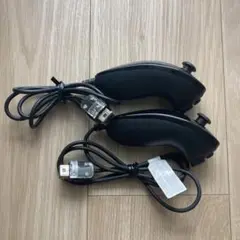 Wiiヌンチャク★クロ★2個
