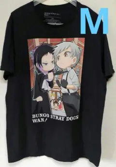 文豪ストレイドッグスWAN! Tシャツ Lサイズ 黒　KADOKAWA