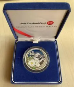 す*ち様 2007年 ニュージーランド $1 純銀　美品　完品 ニュージーランド 1ドル銀貨 2007年銘 純銀999 プルーフ 貨 完未