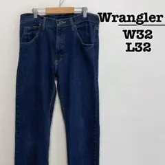 Wrangler　ジーンズ　インディゴブルー　青　W32　A001　ニカラグア製