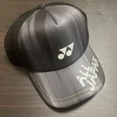 YONEX ブラックメッシュキャップ