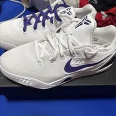 Kobe 9 ホワイト/パープル