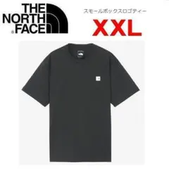 ザノースフェイス スモールボックスロゴTシャツ ブラック XXL　NT32445