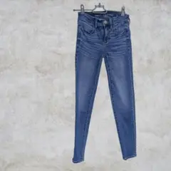 AMERICAN EAGLE スキニージーンズ ダークブルー