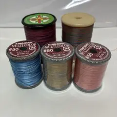 KING STAR 手縫い糸 250m マルチカラー