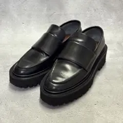 美品　マルゥユナイテッドアローズ　MARW (22.5) レザーローファー　厚底