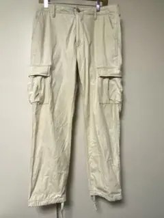 STUSSY リップストップ コットン カーゴパンツ 34 ライトカーキイエロー