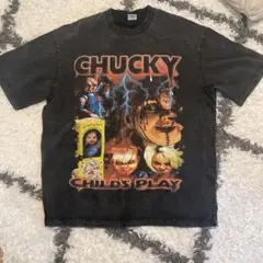 チャイルド・プレイ チャッキー Tシャツ ウォッシュ加工