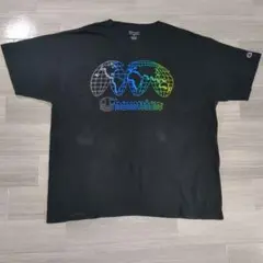 Champion チャンピオン 黒 Tシャツ 2XL