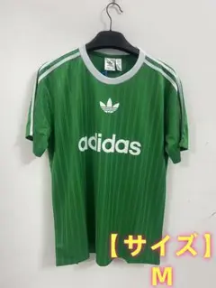 アディダス 半袖 Tシャツ ユニフォーム グリーン 上着 M 3