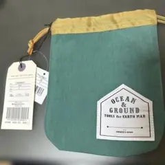 新品未使用《OCEAN & GROUND》　巾着S