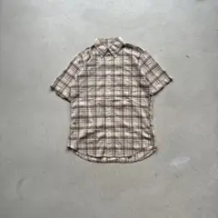 00s old uniqlo check チェックシャツ 黄 city