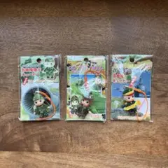 自衛隊キューピーストラップ 3点セット