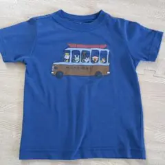 mont-bell バスイラスト Tシャツ 100