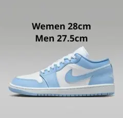 WMNS AIR JORDAN 1 LOW アルミニウム 27.5
